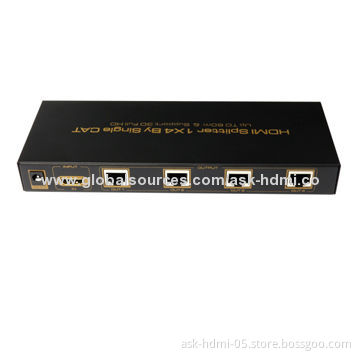 4 Port HDMI Over 1x Cat 5 Splitter, OEM Orders Welcomed